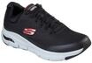 Skechers Sport Herren ARCH FIT Sneakers 232040 Schwarz/Rot 