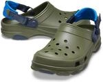 Crocs Classic All Terrain Clog Roomy Fit Unisex Sandale Hausschuh 206340 gr&uuml;n