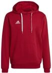 Adidas ENTRADA 22 Hoody Herren Kapuzensweatshirt rot H57514