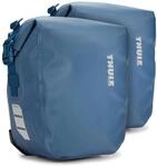 1 Paar Thule Shield Pannier 13L Fahrradtaschen Packtaschen wasserdicht blau