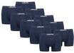 Levi's Solid Herren Boxershorts Unterw&auml;sche aus Bio-Baumwolle im 10er Pack