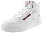 Kappa Mangan Unisex Hoher Sneaker 242764 weiss