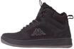 Kappa Herren Sneaker Schuhe High Top gef&uuml;ttert Stylecode 243046FUR 1111 schwarz