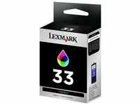 Lexmark 18CX033E 33HC, Lexmark Druckkopf Nr. 33 color 18CX033E 190 Seiten
