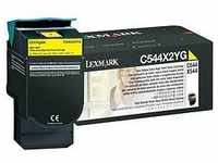 Lexmark C544X2YG, Lexmark Toner C544X2YG gelb 4.000 Seiten