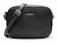 Lazarotti Bologna Leather Umhängetasche Leder 19 cm Umhängetaschen Schwarz Damen