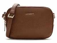 Lazarotti Bologna Leather Umhängetasche Leder 19 cm Umhängetaschen Braun Damen