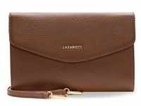 Lazarotti Bologna Leather Clutch Tasche Leder 23 cm Braun Damen