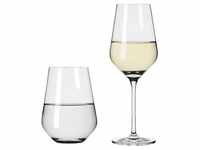 Ritzenhoff Lichtweiss Aurelie Weißwein- und Wassergläser 12er Set Gläser