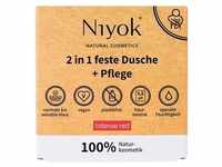 Niyok 2in1 feste Dusche+Pflege - Intense red Duschgel 80 g
