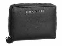 Bugatti Geldbörse Bella Ladies Zip Wallet Portemonnaies Schwarz Damen