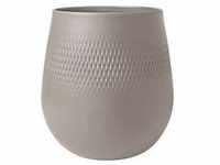 Villeroy & Boch Vase Carré groß Manufacture Collier taupe Vasen