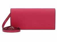 Liebeskind Paper Bag Clutch Geldbörse Leder 20.5 cm Pink Damen