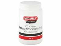 Megamax KREATIN MONOHYDRAT 100% Meg Pulver Vitamine 0.5 kg