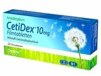 Dexcel Pharma CETIDEX 10 mg Cetirizin Filmtabletten Antiallergikum Allergiemittel zum
