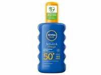 NIVEA NIVEA SUN Schutz & Pflege Spray LSF 50+ Sonnenschutz 200 ml Damen