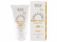 Eco Cosmetics Sonnencreme - LSF50 - leicht getönt Sonnenschutz 75 ml