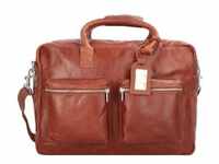 Cowboysbag Handtasche Leder 41 cm Handtaschen Braun Damen