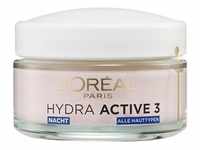 L’Oréal Paris Hydra Active 3 Nacht - Intensive Feuchtigkeitspflege...