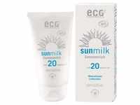 Eco Cosmetics Sonnenmilch - LSF20 Sensitive Sonnenschutz 75 ml