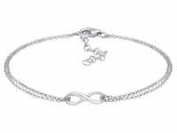 Elli Infinity Symbol Love Unendlich 925 Sterling Silber Armbänder & Armreife...