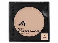 Manhattan Soft Compact Puder 9 g Nr. 3 - Beige