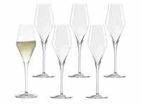 Stölzle Lausitz Quatrophil Champagnergläser 6er Set Gläser