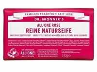 Dr. Bronner's Reine NATURSEIFE Rose Seife 140 g