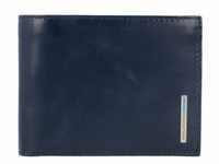 Piquadro Blue Square Kreditkartenetui Leder 12,5 cm Make-up Organizer nachtblau