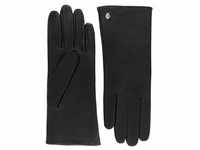 ROECKL Handschuhe Hamburg Damen Leder Wollfutter Black