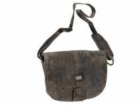 Harold's Antico Umhängetasche Flap Bag Leder 25 cm Umhängetaschen Braun Damen