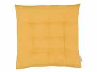 Tom Tailor Sitzkissen mit 9 Punkt-Steppung DOVE Decken & Kissen Gelb