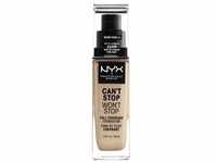 NYX Professional Makeup Can't Stop Won't Stop 24-Hour Foundation 30 ml Nr. 6.3...