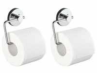 WENKO Vacuum-Loc® Toilettenpapierhalter Milazzo 2er Set Badzubehör