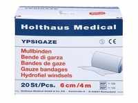 Holthaus medical YPSIGAZE Mullbinde 6 cmx4 m Erste Hilfe & Verbandsmaterial