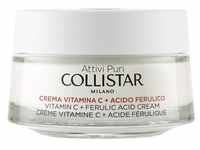 Collistar Attivi Puri Vitamin C + Ferulic Acid Cream Gesichtscreme 50 ml