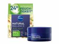 NIVEA Natural Balance Regenerierende Nachtpflege Gesichtscreme 50 ml Damen
