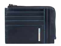 Piquadro Blue Square Kreditkartenetui RFID Leder 12 cm Portemonnaies Violett Herren