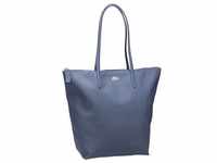 Lacoste Handtasche L.12.12. Concept Vertical Shopping Bag Shopper Schwarz Damen
