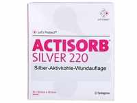 EMRA-MED Arzneimittel ACTISORB 220 Silver 10,5x10,5 cm steril Kompressen...