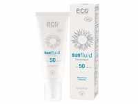 Eco Cosmetics Sonnenfluid - LSF50 sensitive 100ml Sonnenschutz
