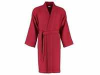 Möve Möve Bademäntel unisex Kimono Homewear ruby - 075 Dunkelrot, S