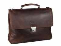 Bugatti Aktentasche Romano Briefcase Medium Laptoptaschen Braun Herren