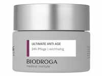 Biodroga ULTIMATE ANTI AGE 24h Pflege reichhaltig Anti-Aging-Gesichtspflege 50 ml