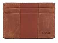 Fossil Everett Kreditkartenetui Leder 10 cm Portemonnaies Braun Herren