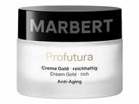 Marbert Profutura Creme Gold - reichhaltig Trockene Haut Gesichtscreme 50 ml Damen