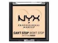 NYX Professional Makeup Can't Stop Won't Stop Mattifying Powder Puder 6 g Fair 01
