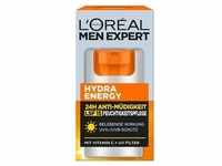 L ́Oréal Men Expert Hydra Energy 24H Anti-Müdigkeit Feuchtigkeitspflege mit...