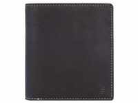 Esquire Dallas Geldbörse RFID Schutz Leder 11 cm Portemonnaies Schwarz Herren