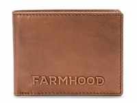 Farmhood Nashville Geldbörse RFID Schutz Leder 13 cm Portemonnaies Hellbraun Herren
